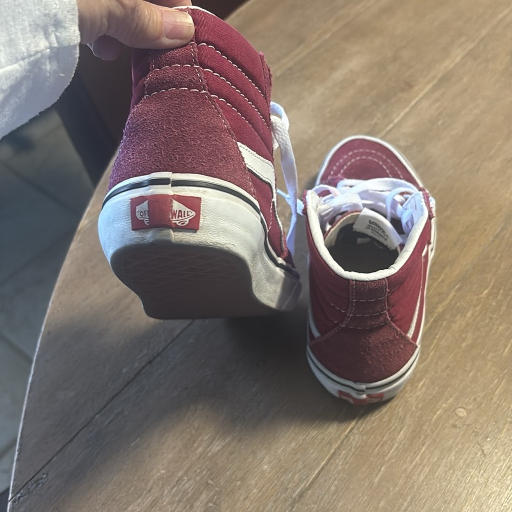 Red Vans - Picture 5 of 10
